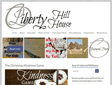 Tablet Screenshot of libertyhillhouse.com